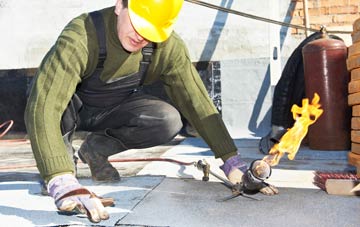 Llanelian Yn Rhos flat roof construction