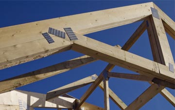 Llanelian Yn Rhos roof trusses for new builds and additions